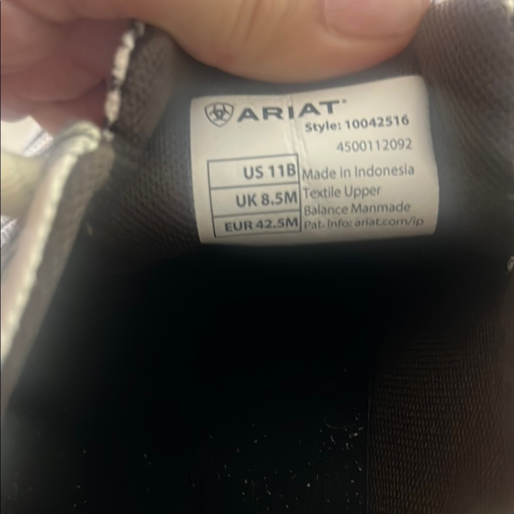 Ariat Women's Sneakers - Black and White - Picture 5 of 6